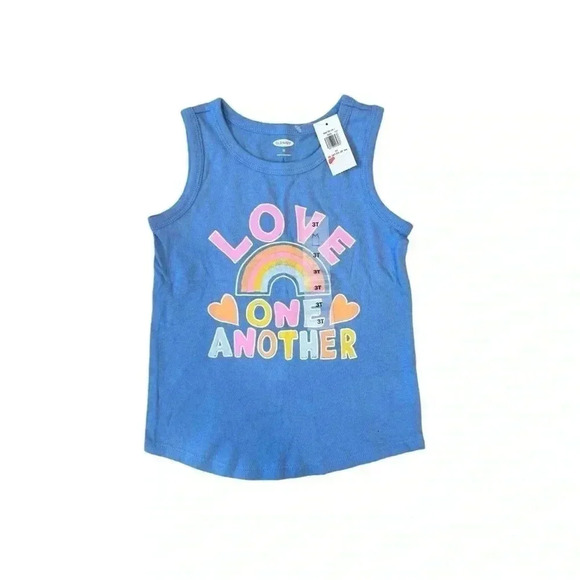 Old Navy Unisex Graphic Tank Top for Toddler - Picture 1 of 4